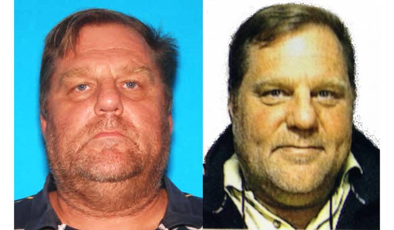 Scott B. Peters is wanted for two counts of attempted murder and 2 counts of aggravated battery with a firearm. A McHenry County Sheriff's Office news release said Peters may have a mustache and be about 50 pounds lighter than pictured in the photo on the left.