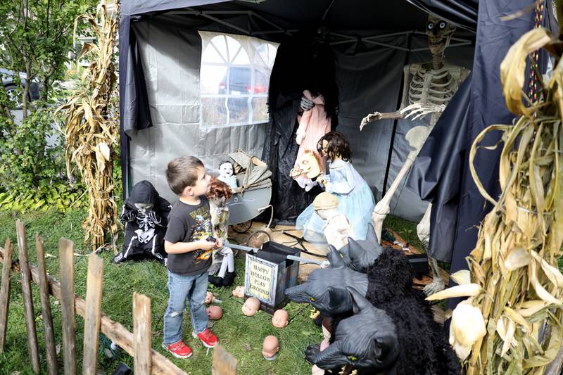 Photos Halloween haunts at Downers Grove home Shaw Local