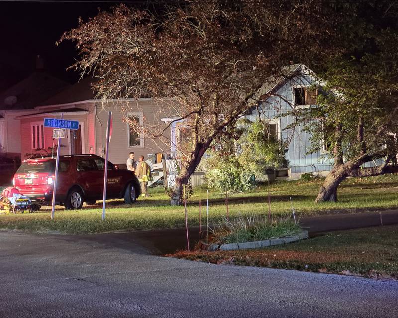 Two neighbors smelled smoke in the area of Painter and Bronson streets Monday night in Streator and summoned firefighters to a single-story house fire with heavy smoke coming from the roof.