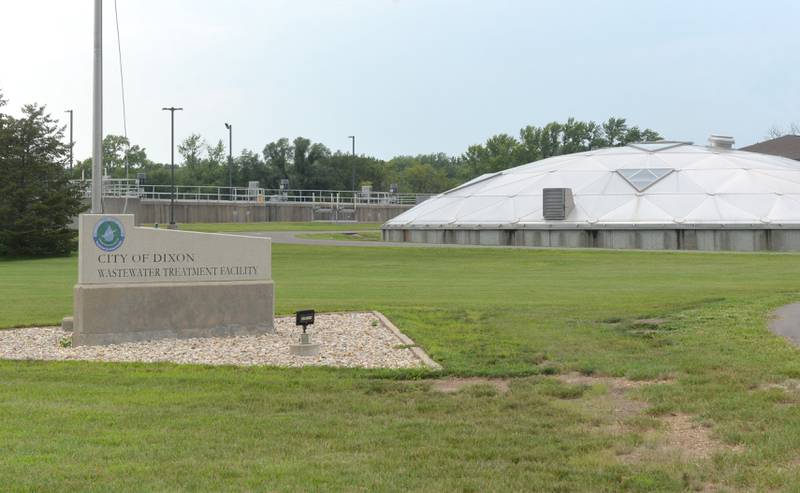 Dixon's wastewater treatment plant is located in the 2600 block of W. Third Street.