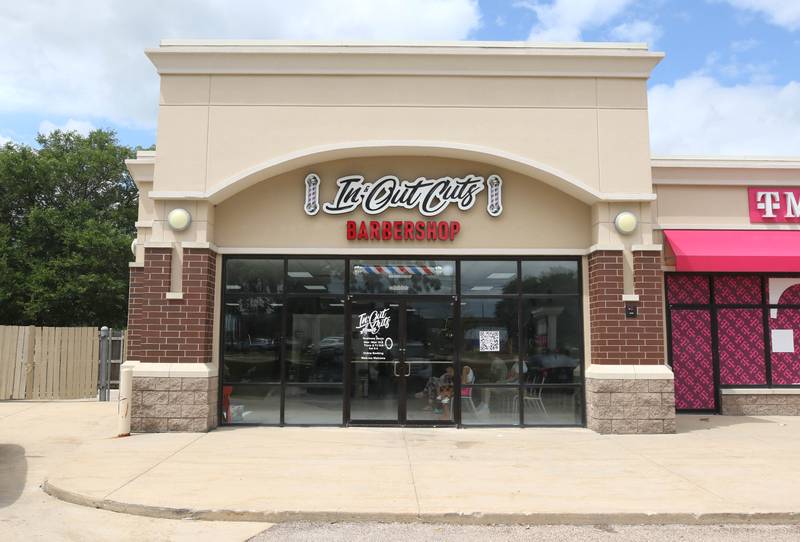 In & Out Cuts Barbershop’s new location Friday, Aug 9, 2024, at 2331 Sycamore Road in DeKalb.