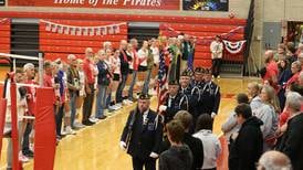 Photos: L-P vs. Ottawa volleyball 'Volley for Vets' night