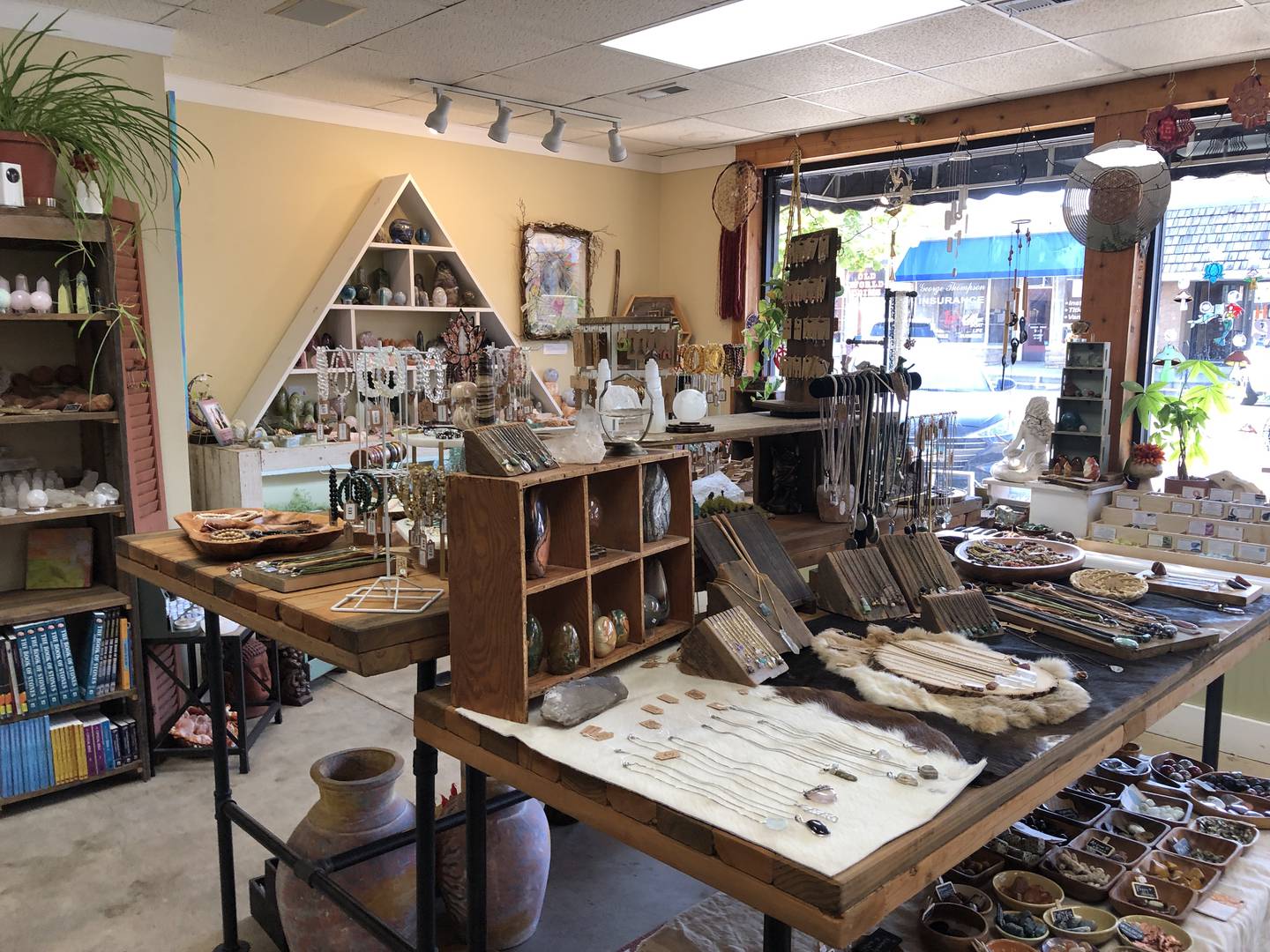 Crystal Lume, 1310 Riverside Dr. Mchenry, on Thursday, Oct. 10, 2024. The metaphysical shop is celebrating one year in businesses from Oct. 17 to Oct. 20.