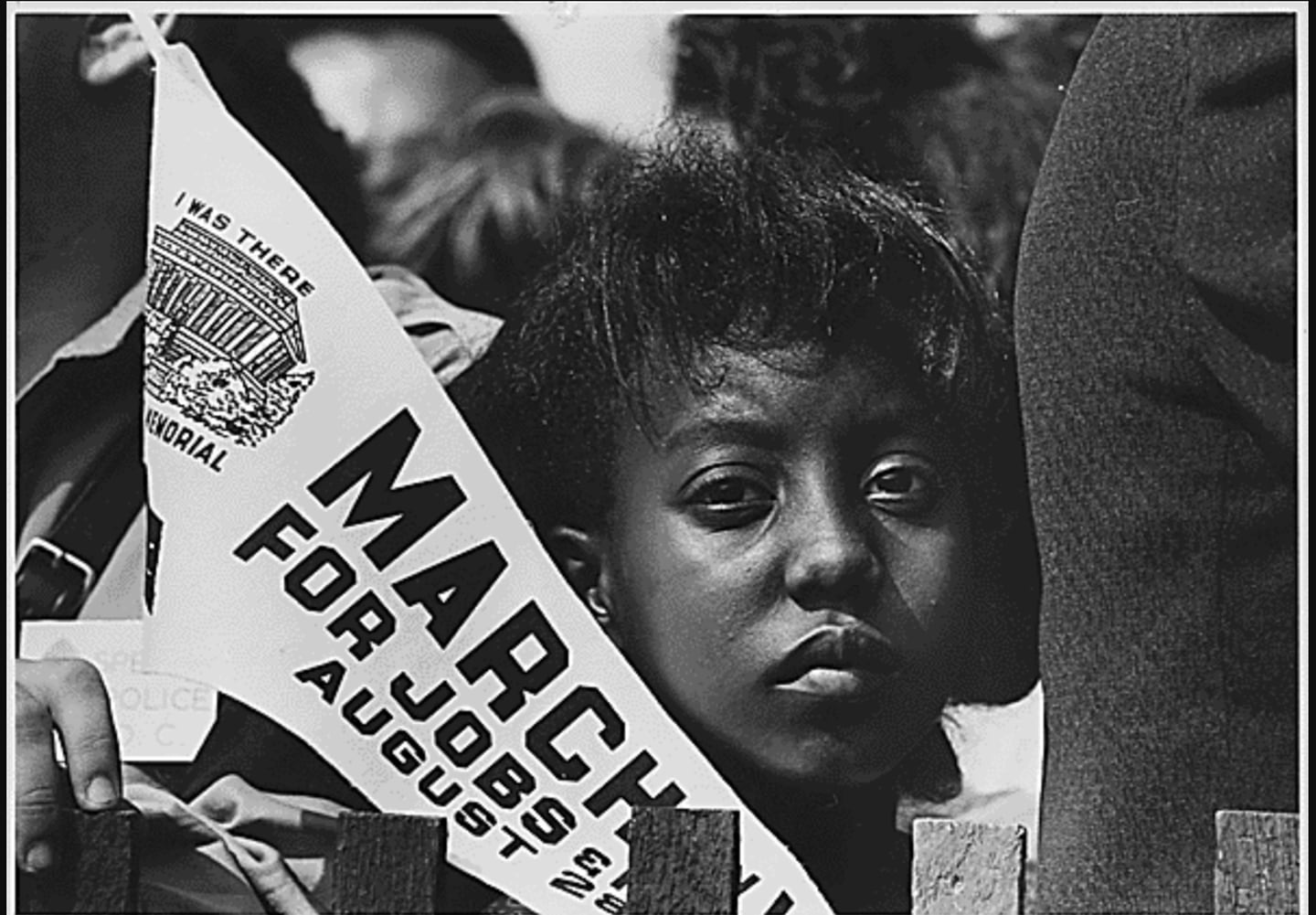 Edith Lee-Payne at the March on Washington in 1963 at age 12.