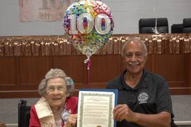 York Township honors centenarian Jane Harwart