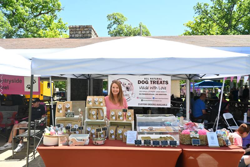 Janeeen Mennie, of Grandville, combined her love of baking and her dog, Gucci, into a successful business by creating natural, healthy human-grade treats for pups.