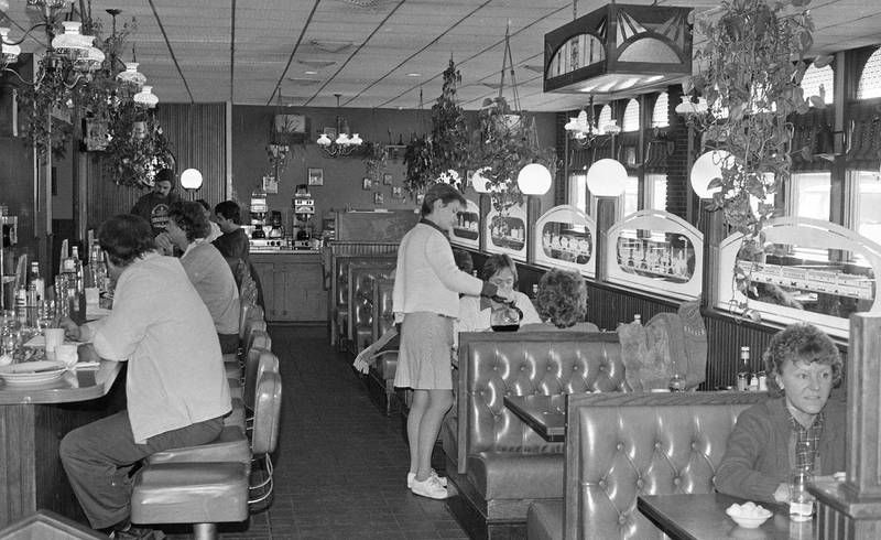 Junction Eating Place Lincoln Highway in DeKalb is seen in January 1984.