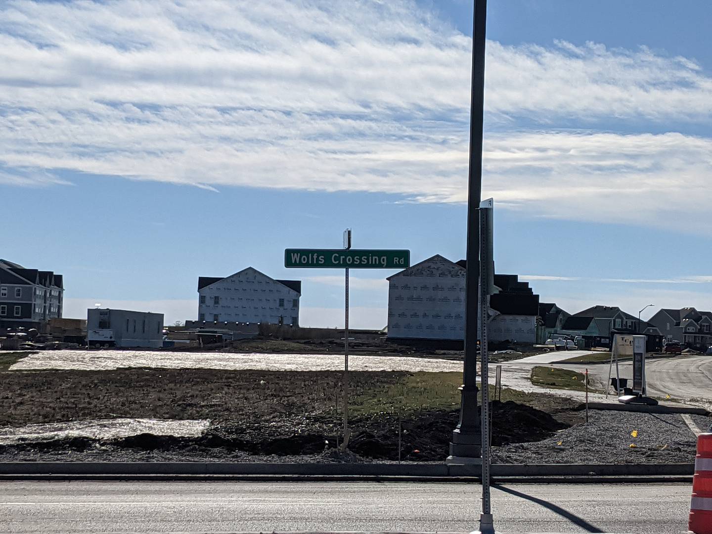 The Emblem Oswego housing development is under construction near where the  Oswego Fire Protection District's fifth fire station plans to locate.
