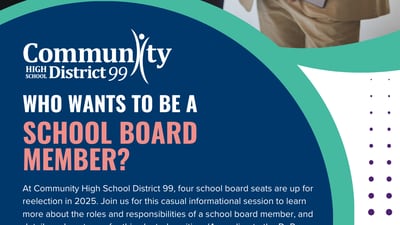 District 99 to hold informational session about school board membership