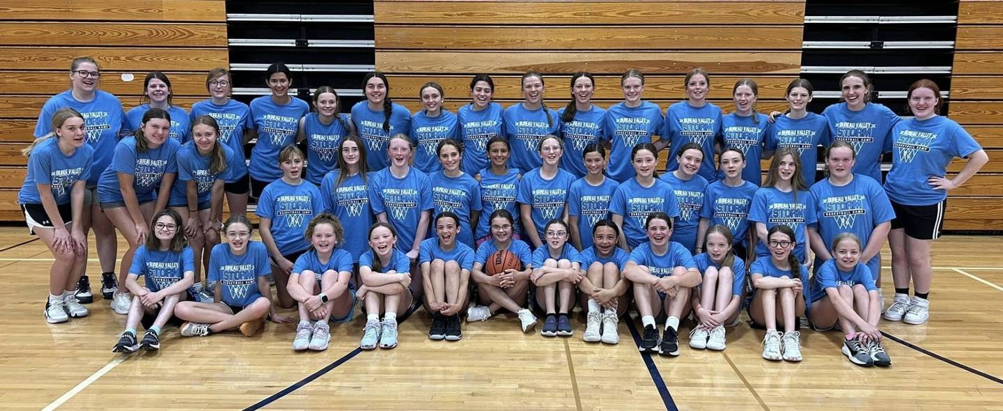The 2024 Bureau Valley Girls Basketball Camp session for grades 6-12.