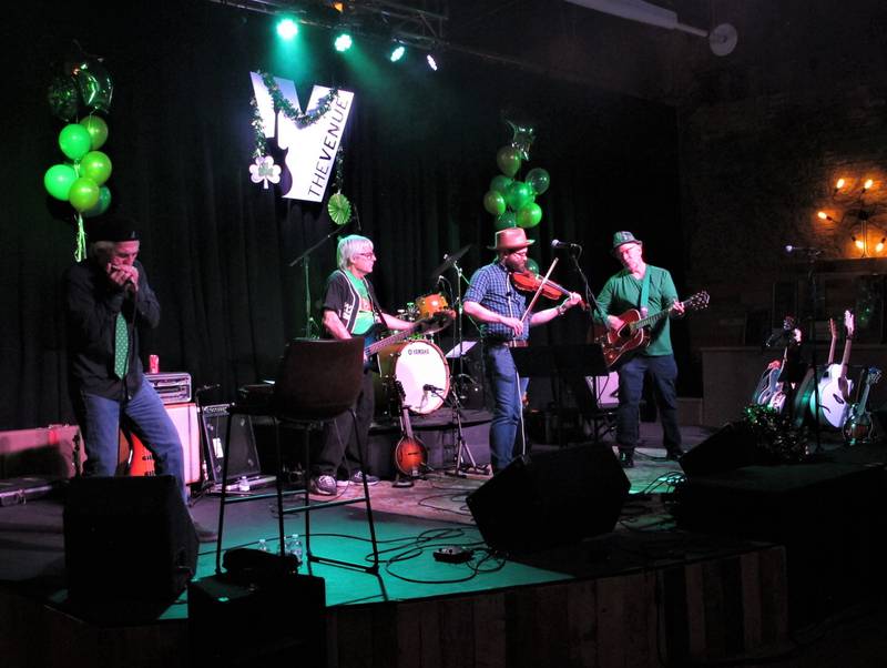 The Irish Mystics will perform a benefit concert at The Venue on Saturday, March 16, 2024 for St. Patrick’s Day. All proceeds will benefit Fox Valley Music Foundation.