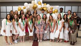 Kishwaukee College recognizes 23 nursing students during pinning ceremony