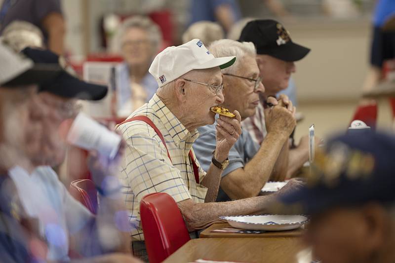 What started as simple coffee with a handful of veterans has bloomed into a hot meal and sometimes upwards of 70 veterans attending the monthly gathering.