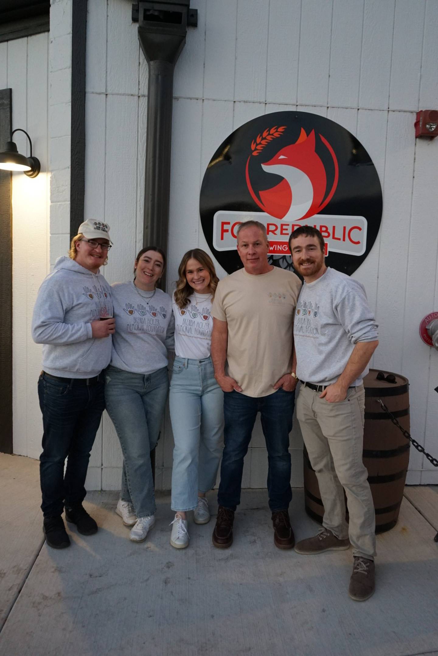 The Brenda Holzer Memorial Foundation held a silent auction on Nov. 18, 2023, at Fox Republic Brewing Co. in Yorkville in which they raised over $10,000. The foundation has another silent auction planned for Nov. 23, 2024, at Fox Republic Brewing.