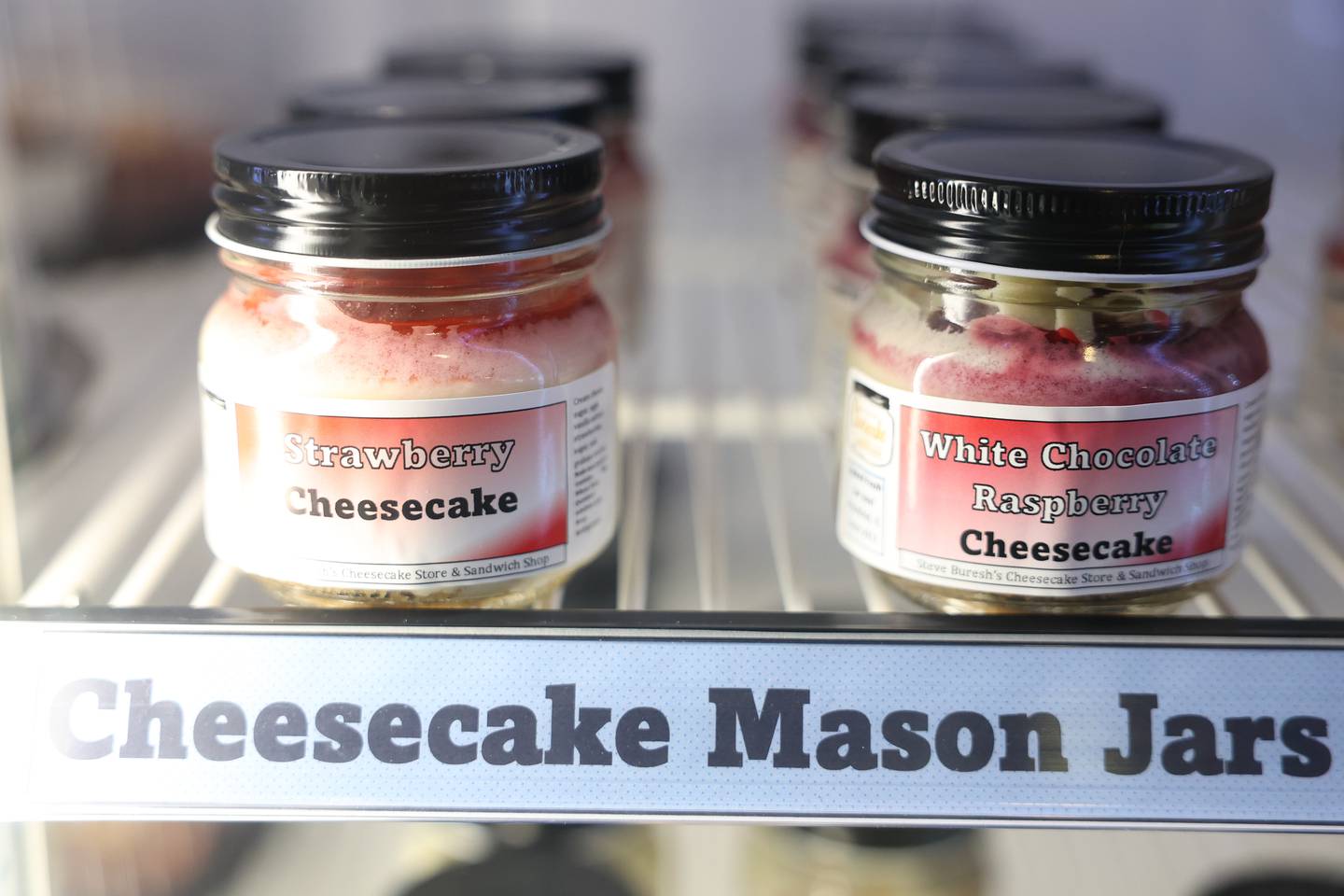 Steve Buresh started out selling cheesecakes in a mason jar at local farmer’s markets, which lead to him opening his Cheesecake Store in Plainfield in 2014.