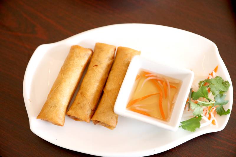 Egg rolls at Pho Ly Vietnamese Cuisine, located at 305 W. Main Street in St. Charles.