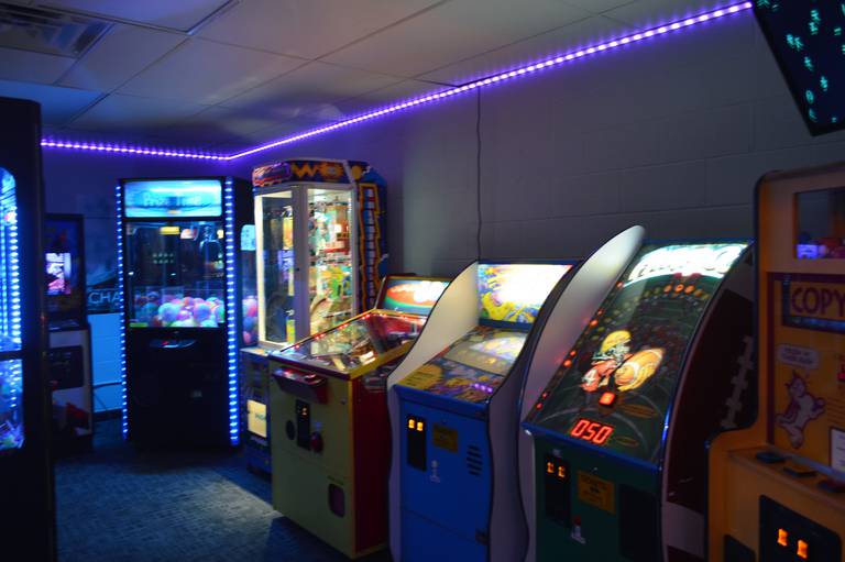 Located at 94 S. Peoria Ave., Dixon, Replays Arcade has more than 20 classic arcade game machines and an air hockey table.