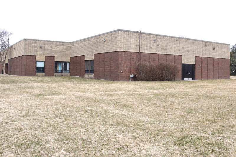 The former Northern Illinois University School of Nursing building Tuesday, Mar. 15, 2023, on the corner of Ridge Drive and Normal Road in DeKalb.