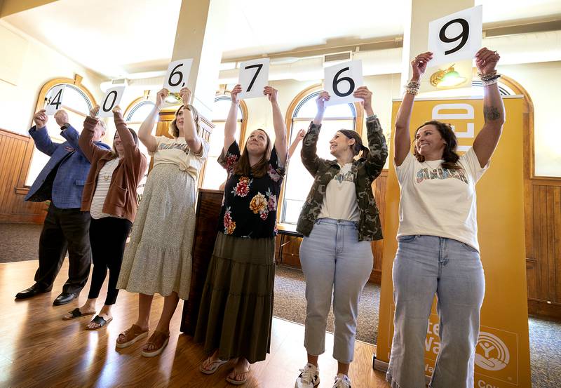 United Way of Lee County announced it had raised $406,769 for community organizations Wednesday, May 1, 2024 at the campaign celebration luncheon held at the Post House in Dixon.