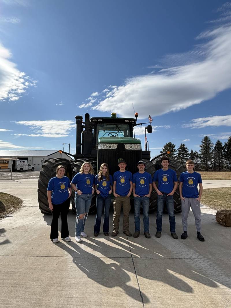 Woodland FFA officers organized activities the week of Feb. 19 for National FFA Week at the school.