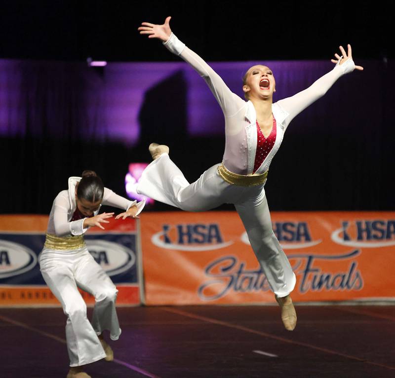 Lake Park competes in the IHSA 3A Competitive Dance State Finals Saturday, Jan. 27, 2024 at Grossinger Motors Arena in Bloomington.