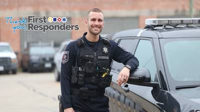 Officer Ryan Ties knew he wanted to stick around Morris