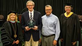 DeKalb City Manager earns community service award from Kishwaukee College