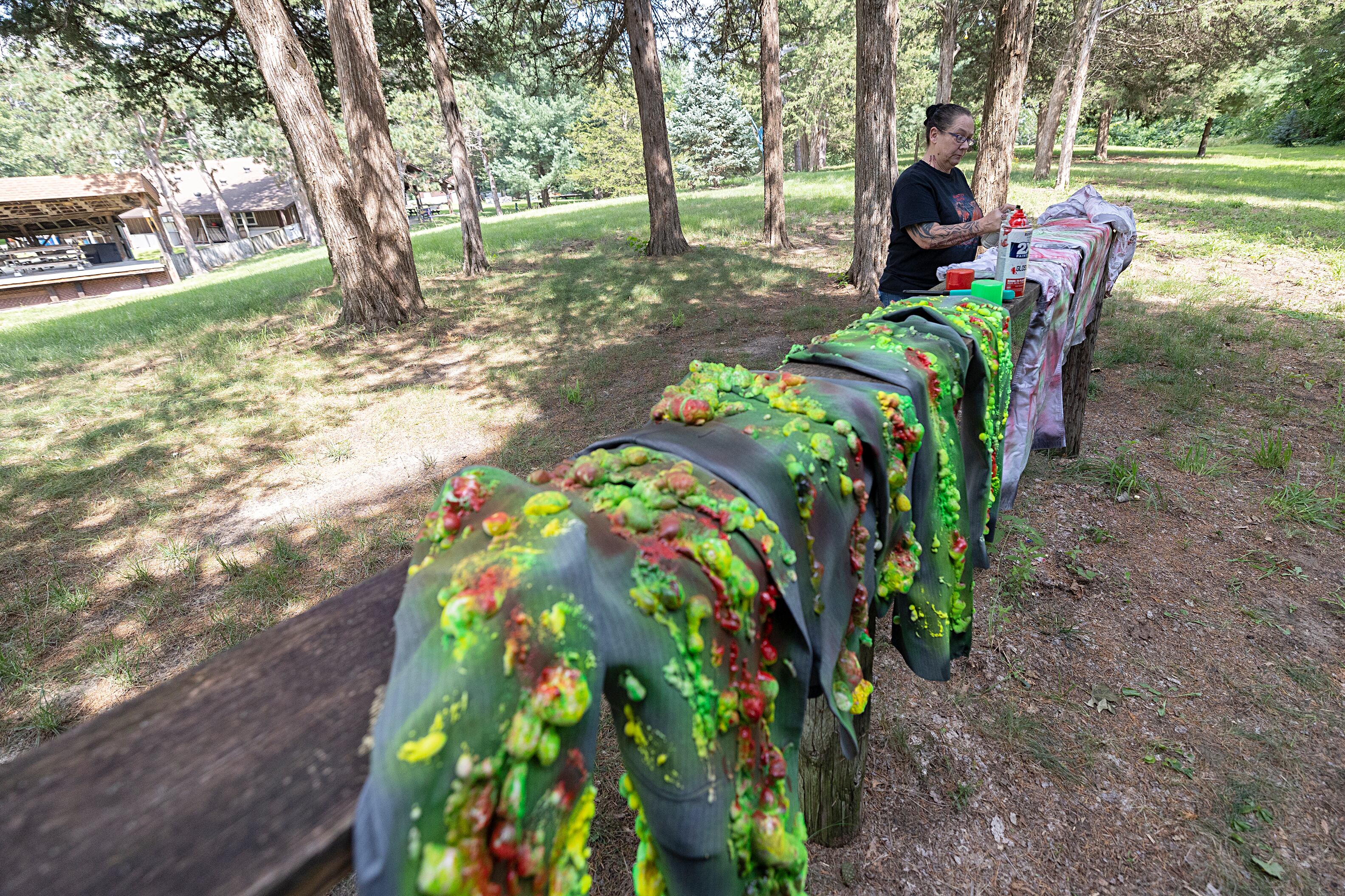 After a couple of offers that didn’t pan out, Melissa Schultz received an offer to bring her haunting craft to the Who Else club’s campground in Nelson.