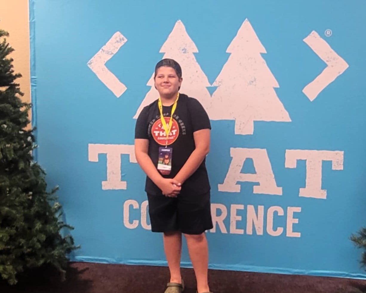 Connor Freeman, 11, of Joliet, will present at THAT Conference, which will run July 29 to Aug. 1 in Wisconsin. It's the second year in a row that Connor will present to an audience of 50 to 100 people of all ages.