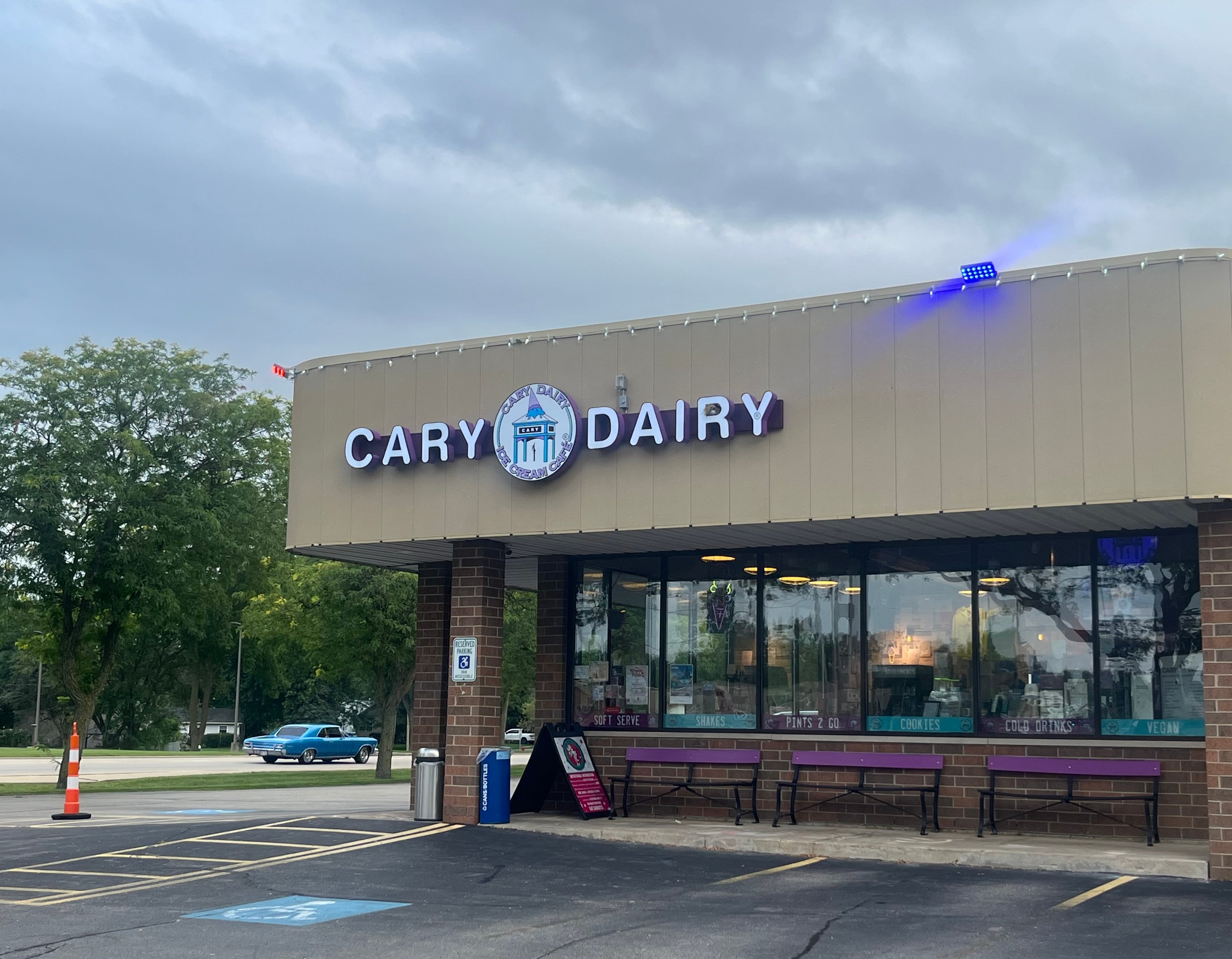 A McHenry County judge ordered Cary Dairy ice cream shop to pay fines and follow the village of Cary’s sign ordinance after a years-long dispute. A window sign - not the marquee sign shown here - was the cause of the dispute.