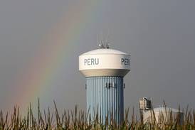 Peru to repaint water tower, mayor wants to research, ‘come up with something a little bit different’