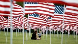 ‘It gives you goose bumps’: 2,000 flags fly in Wheaton to welcome the Fourth of July