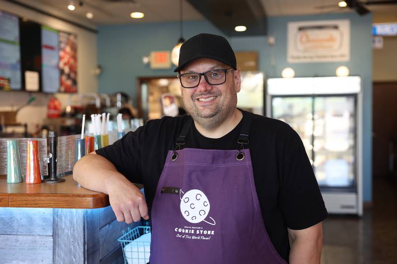 Steve Buresh, a third generation baker, opened the Cheesecake Store in 2014 and will be opening his second bakery the Cookie Store in September of 2024.