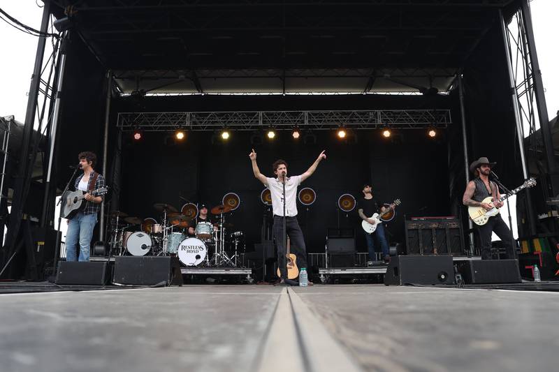 Restless Road performs at the Taste of Joliet on Saturday, June 22, 2024 at Joliet Memorial Stadium.