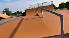 Lake in the Hills’ Sunset Skate Park reopens with new equipment; basketball court added to Cattail Park