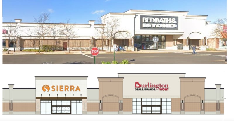 A Burlington and a Sierra Trading Post could be replacing the closed Bed Bath & Beyond on Route 14 in Crystal Lake.