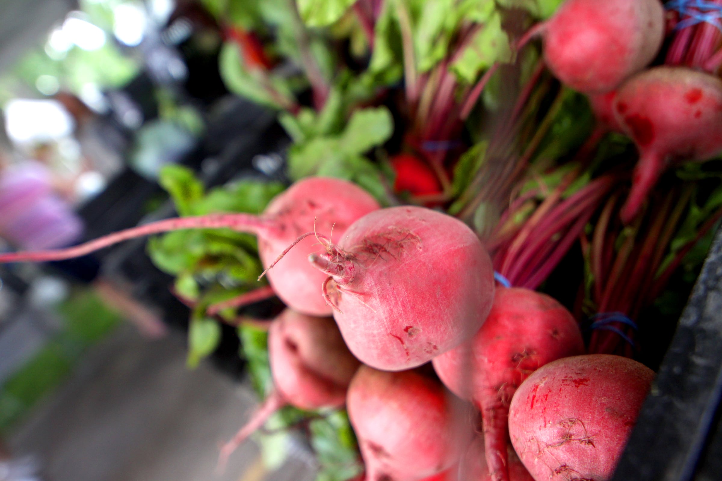 Fresh produce is available as part of The Dole Farmers Market in Crystal Lake Sunday.