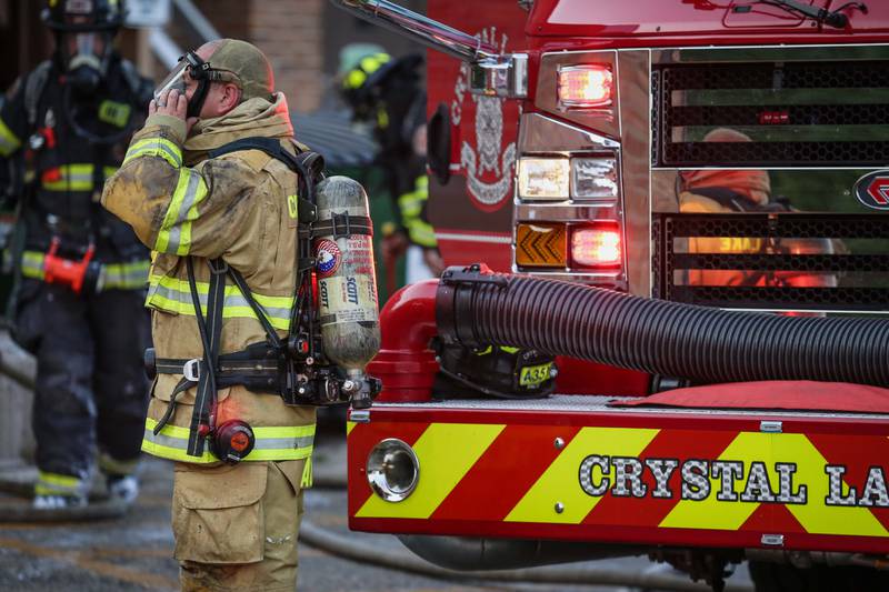 The Crystal Lake Fire Rescue Department responded Thursday, June 8, 2023, to a fire at the JC Licht Benjamin Moore Paint & Decor Store, 73 N. Williams St. in Crystal Lake.