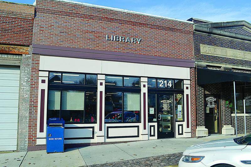 The Granville Library Branch of the Putnam County Public Library District is located at 214 S. McCoy St.