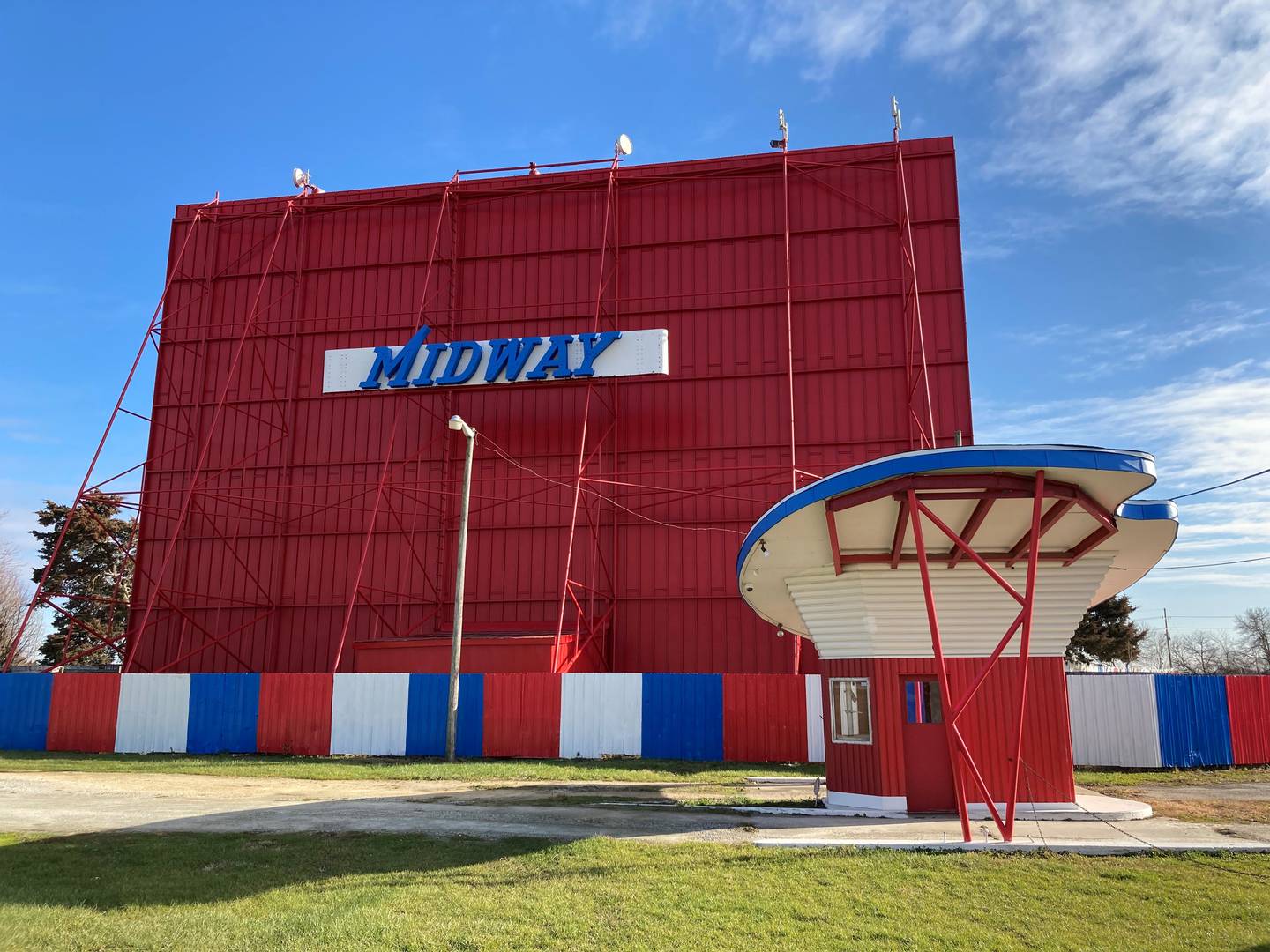 The Midway Drive-In at 91 Palmyra Rd. in Sterling, IL.