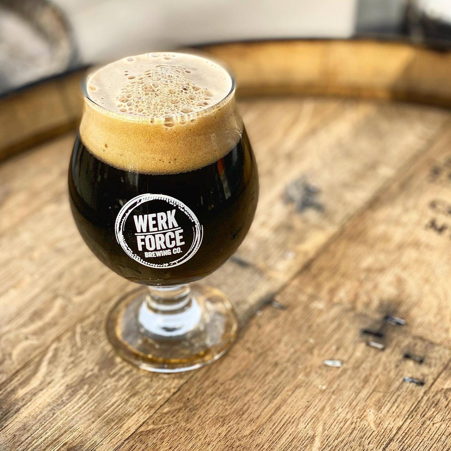 Werk Force Brewing is a craft beer brewing company at 14903 S. Center St. in Plainfield. The brewing company earned a bronze medal at the  2023 Great American Beer Festival in the Wood and Barrel Aged Strong Stout Category.