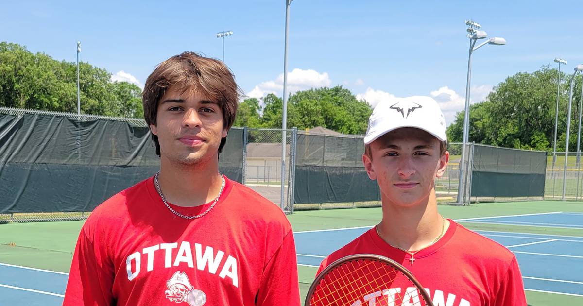 The 2024 Times Boys Tennis Players of the Year: Ottawa’s Alan Sifuentes and Evan Krafft