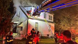 Fire causes extensive damage to Lockport Township home