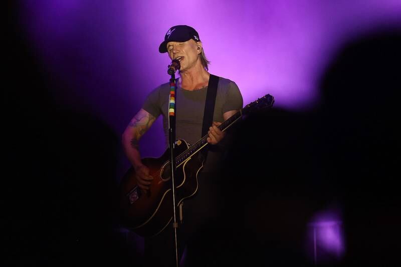 Goo Goo Dolls frontman John Rzeznik performs at the Taste of Joliet on Friday, June 21, 2024 at Joliet Memorial Stadium.