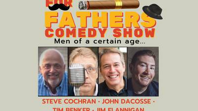 Comedians Steve Cochran, Jim Flannigan among stars in Father’s Day weekend comedy show at Raue Center 