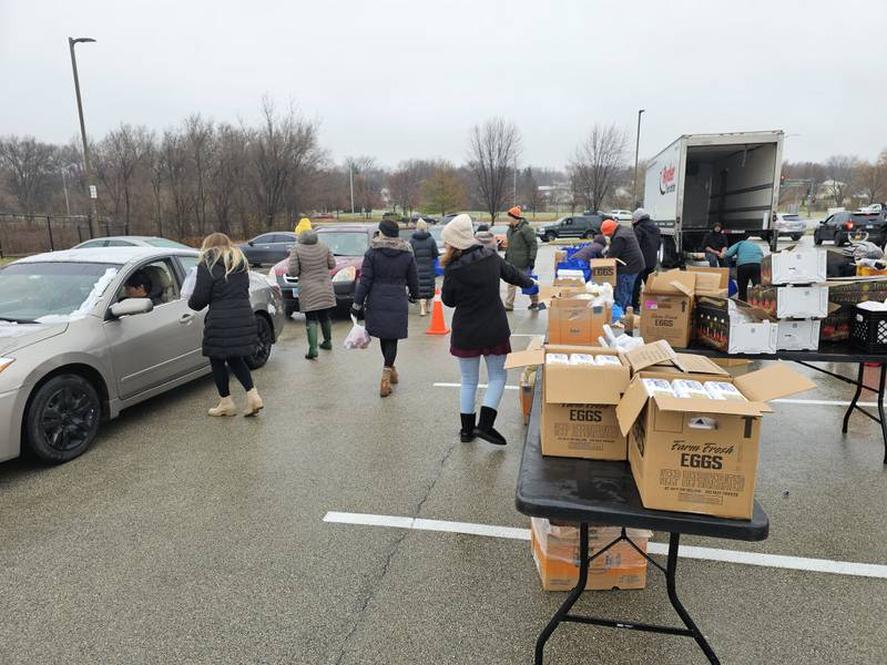 A mobile food pantry will be held at Bolingbrook High School,  365 Raider Way, Bolingbrook. in the west parking lot on Tuesday, Jan. 9, 2024.