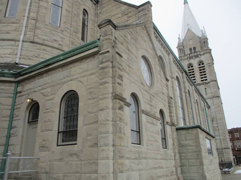 St. Joseph Church is located at 416 N. Chicago St. in downtown Joliet. Feb. 16, 2024.