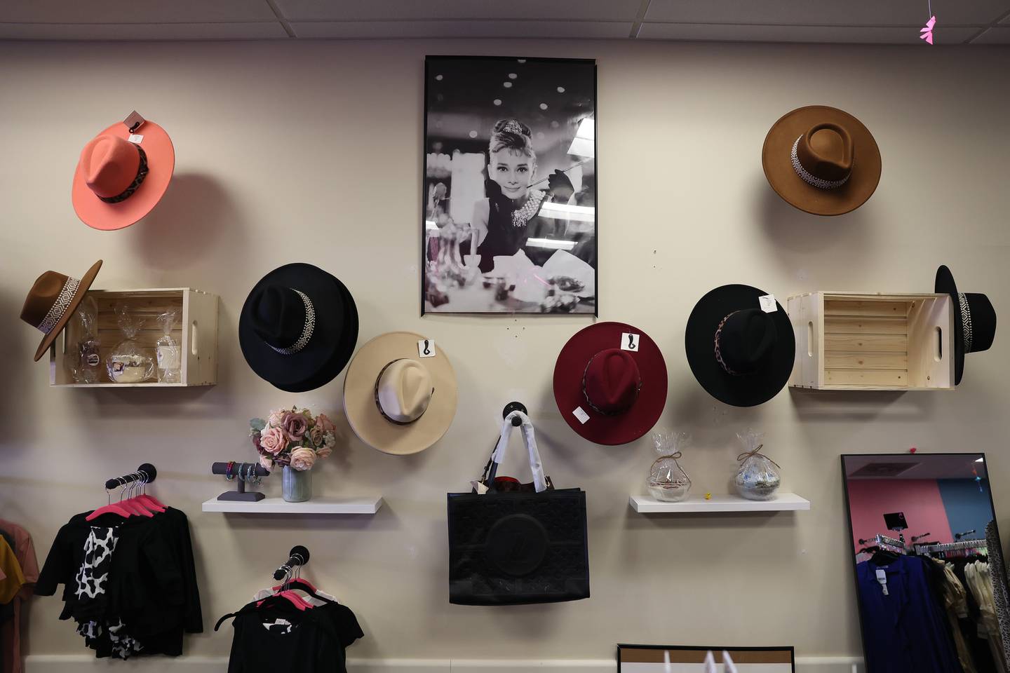 Kate’s Unique Boutique in Crest Hill offers a variety of fashion merchandise from hats to handmade childrens clothing.