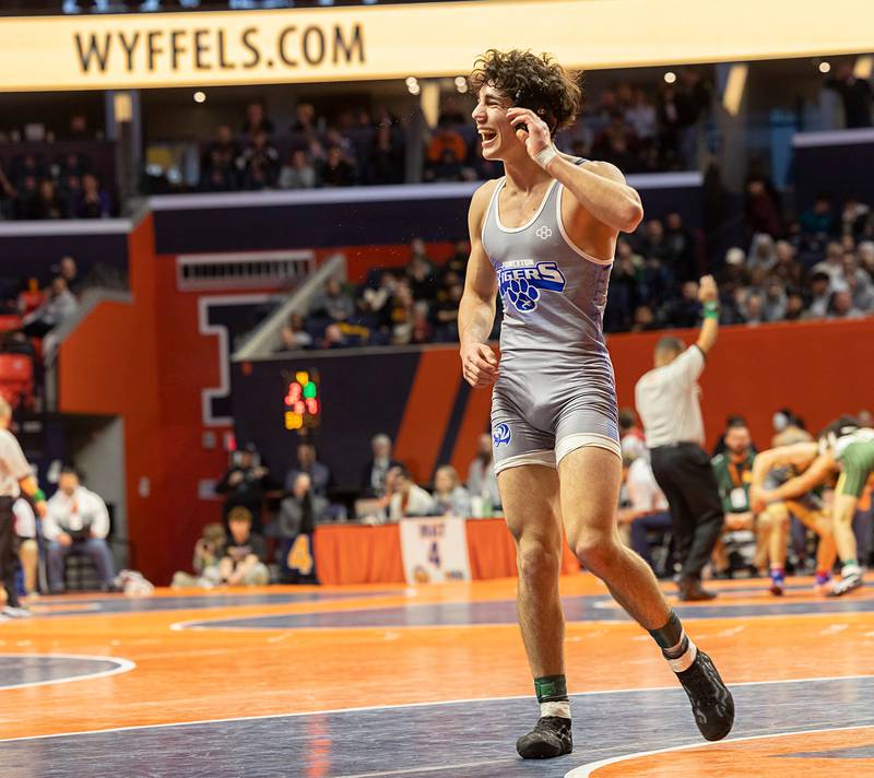 Princeton junior Ace Christiansen had plenty to smile about this season after making it back to the IHSA State Tournament, leading all area wrestlers with a third-place finish at 138 pounds.