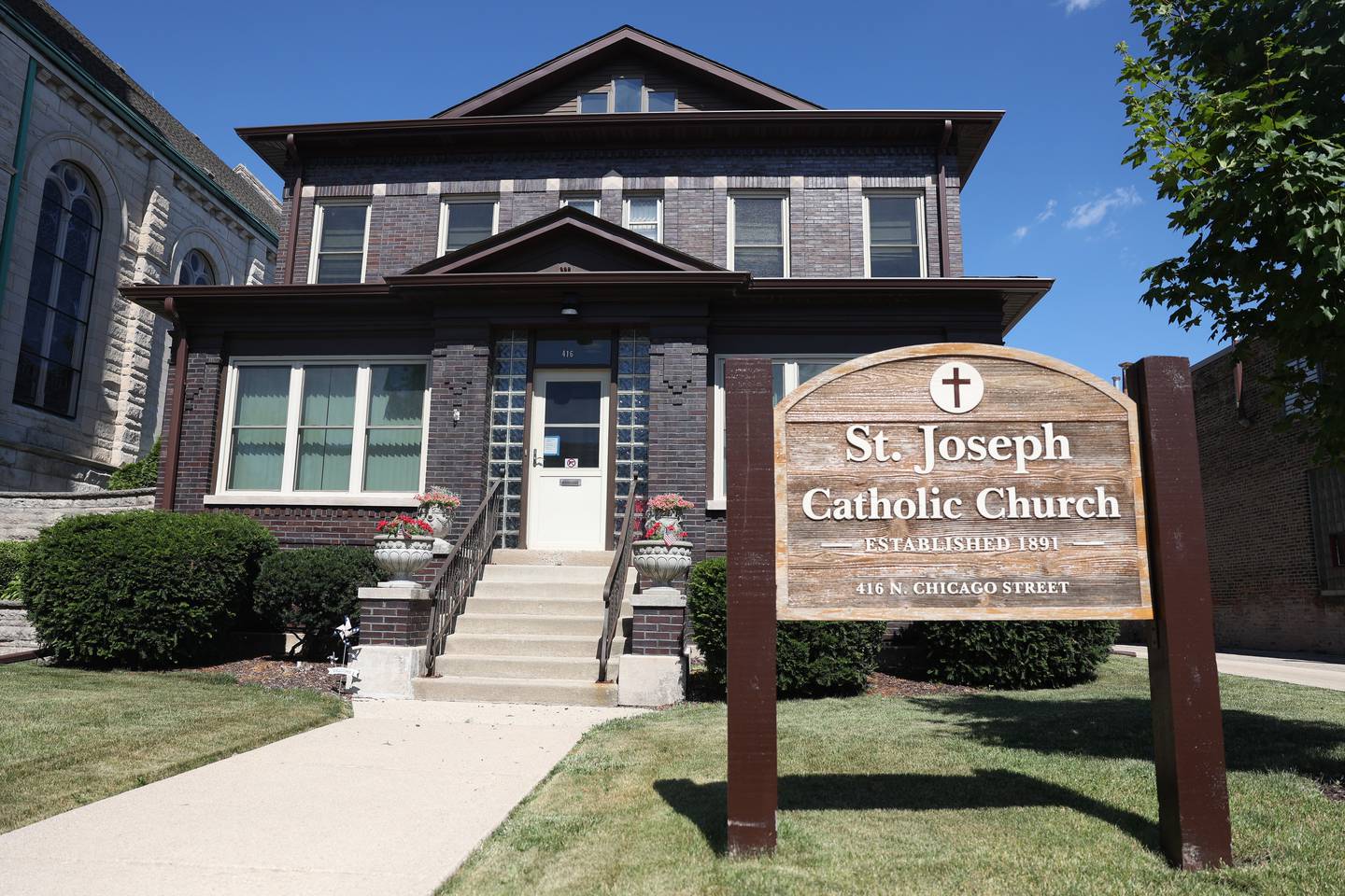 For years, St. Joseph has been the home of Rev. Tim Andres, the outgoing pastor of St. Joseph's Church in Joliet.